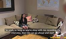 Her tight little 18+ british pussy is a treat for my big dick - fake agent uk