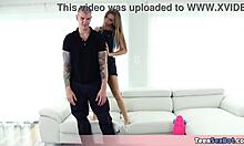 Very small short teen kaylee tries huge cock
