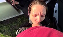 Cute student paid with her asshole for the trip