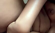 touching my creamy pussy until i squirt