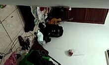 latina bride does it before husband watches