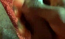Jerking off in the bedroom