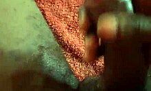 Jerking off in the bedroom