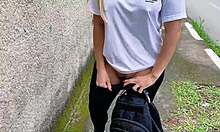 married man gave schoolgirl ride and fucked her