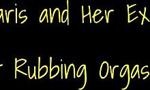 ms paris rubs her explosive clit to orgasm