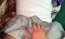 girl next door gets horny and cums twice
