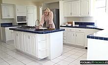 for this reason your stepdaughter should not wear a miniskirt without panties horny stepfather fucks his stepdaughter while his wife prepares the party for new years 2024