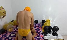 lucky stepson watch this amateur cum and cum with his stepmom