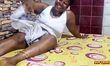 maam fucks her maid hard today