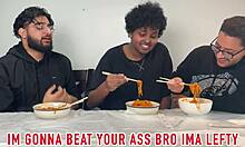 3 hot amateurs get absolutely railed hardcore