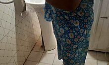 Maid bathing outdoor and indoor