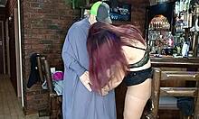 housewife doing the alien from out of space