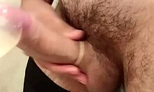 I Try A New Way To Jerk Off - Condom On My Dick