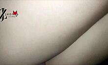 tesao no carro with wet pussy and cock in ass