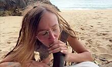 novata travessa luna vitali fucked bbc on deserted beach