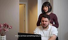 secretary sucks boss cock deep