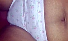 Busty asian woman relaxing