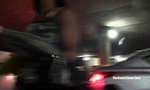 Amateur Stripper Performs On Stage