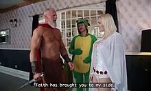 daddy4k sex with a daddy in spartan cosplay wasnt part of her plans