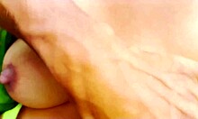 Cute village girl loses virginity in jungle forest