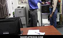 Shoplifterxx - Ebony Hot Teen 18+ Shoplifter Fucked Hard By White Officer