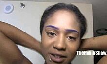 Amateur Stripper Performs On Stage