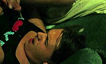 Hot babe gets anal fingered and milked