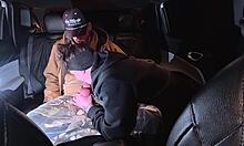Husband picks wife up after date and sex in backseat