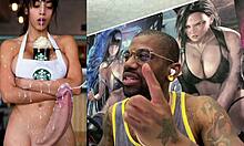 the most gorgeous starfucks transgender cumming hard trans short stack stroking her huge girl cock big breast slut cums while getting fucked big breast asuka cumming ai generated