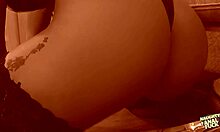 roxy shares a kiss with her girlfriend before a threesome