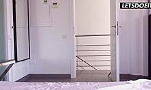 Lena love and arteya indulge in steamy lesbian fuck outside. A girl knows