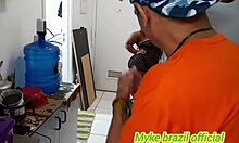 diarista anazinha do mal foi trabalhar e transou no trabalho