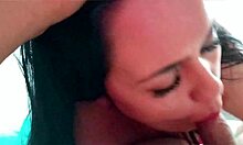 While the cuckold is at work stepmother rides her stepsons cock and fills her pussy with cum