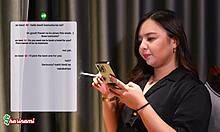 Pinay girlfriend finally comes home