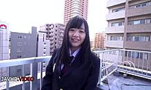 yuu tsujii says teasing my shaved pussy with vibrator