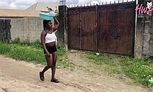 horny black boy fucks sexy water seller in bedroom 😈