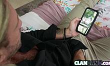 teen stepdaughter posts perky tits online for stepfather