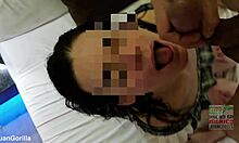 Isa receives facial after banana play