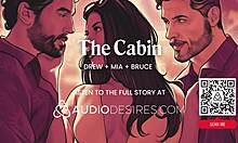 asmr audio story of group at cabin