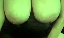 Amateur Dildo Riding And Titfucking