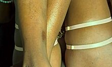 Ass to pussy to ass with creamy petite ebony and anal creampie