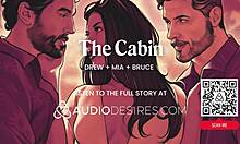 asmr audio story of group at cabin