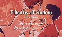 Asmr audio porn femdom pegs her trans boyfriend pegging anal play & strap on erotic audio story for women
