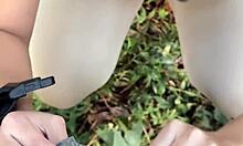 influencer gets fucked by cop outdoors to avoid breathalyzer test