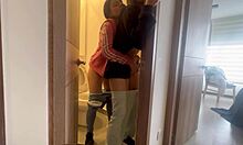 me siento caliente cada vez que veo a una lesbiana