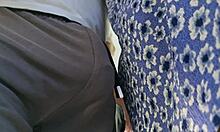 Stranger Slides Cock Into Panties Under Skirt Almost Caught On Subway