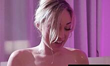 Adult time hot blonde lily labeau welcomes trucker husband home