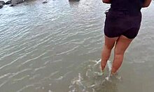 Mattos couple fucks outdoors on beach