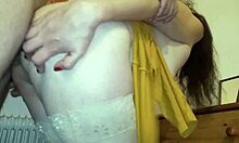 Amateur MILF gets her big butt pounded in hardcore anal sex