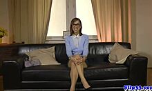 She bends over for old man's POV cock